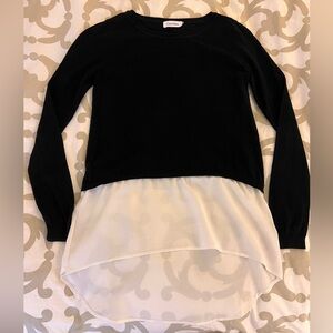 Black and White Women's Top